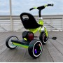 Трехколесный велосипед с музыкой и подсветкой колес, для мальчика, Turbotrike M 3650-5 салатовый