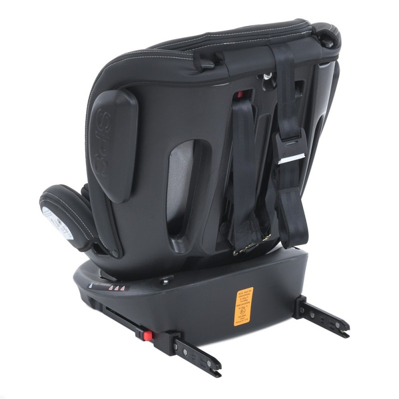 Дитяче поворотне автокрісло EL CAMINO EVOLUTION 2 360º ME 1045 Black Striped чорний зі смужками