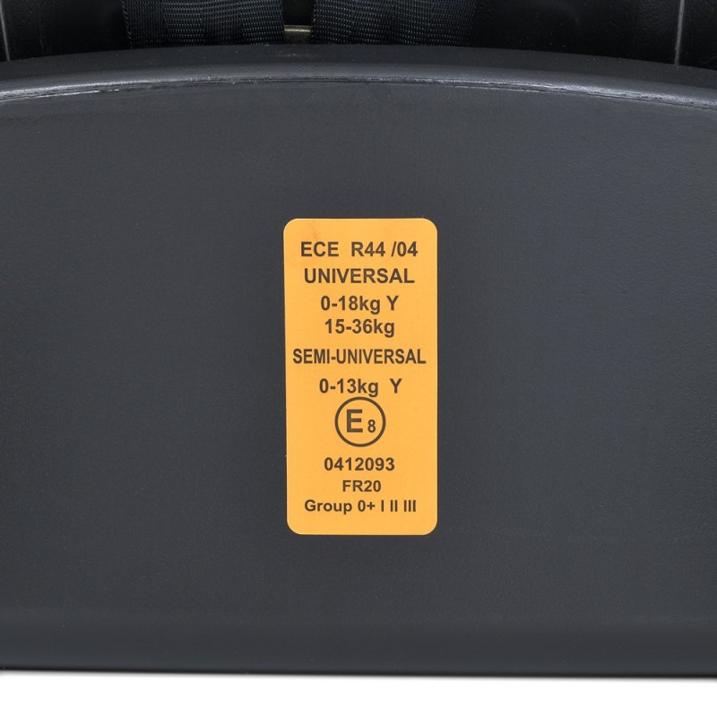 Дитяче поворотне автокрісло EL CAMINO EVOLUTION 2 360º ME 1045 Black Striped чорний зі смужками