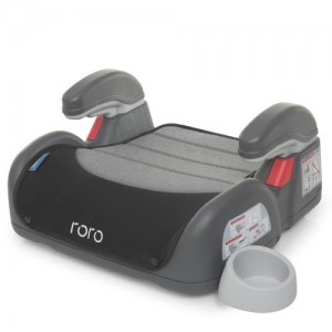 Автомобильное кресло-бустер Isofix до 36 кг El Camino Roro ME 1144 Royal Gray серый