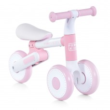 Детский трехколесный беговел-велобег 1-3 года PROFI KIDS MBB 1013-2 розовый