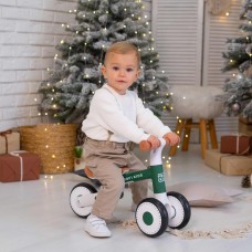 Детский трехколесный беговел-велобег 1-3 года PROFI KIDS MBB 1013-3 зеленый