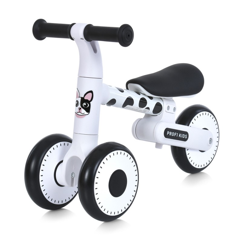 Детский трехколесный беговел-велобег 1-3 года PROFI KIDS MBB 1013-4D белый