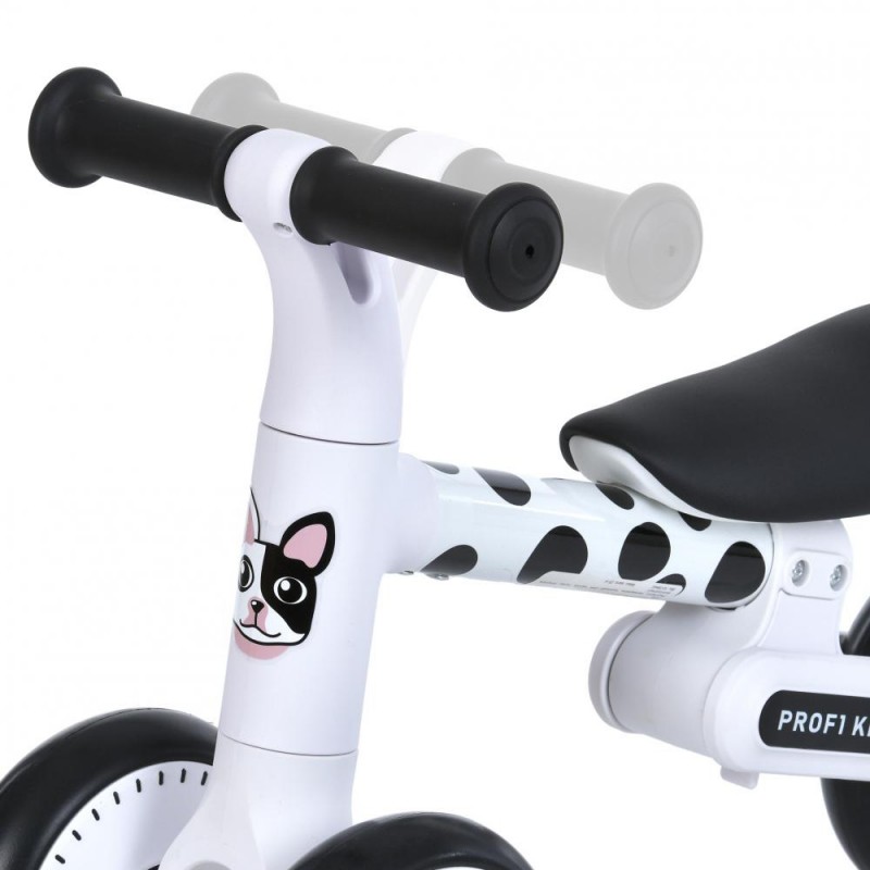 Детский трехколесный беговел-велобег 1-3 года PROFI KIDS MBB 1013-4D белый