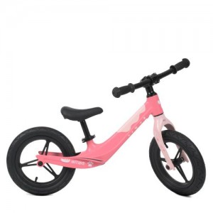 Беговел детский магниевый  PROFI KIDS 12 д. LMG1255-5 розовый