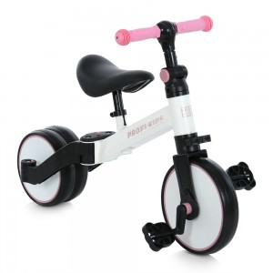 Велосипед-биговел детский PROFI KIDS 10/8д. MBB 1008 white pink