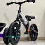 Детский двухколесный велобег-беговел от 2 лет 12 дюймов PROFI KIDS M 5463-8 черный