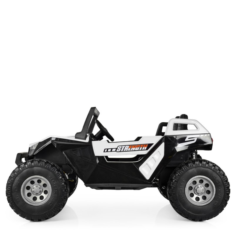 Дитячий електромобіль у стилі BUGGY (Баггі) M 4170EBLR-1(24V) білий