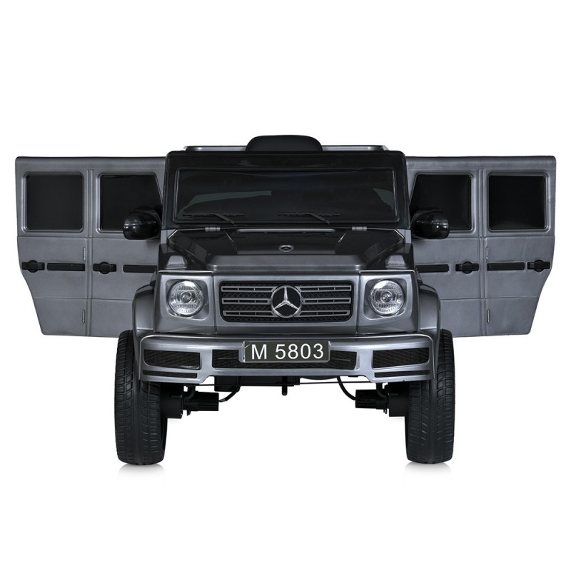 Дитячий електромобіль Джип Mercedes G500 M 5803EBLRS-11 сірий