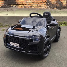 Детский электромобиль для мальчика 1 год Audi RS Q8 (Ауди) M 4569EBLR-2 черный