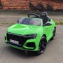 Дитячий електромобіль для хлопчика 1 рік Audi RS Q8 (Ауді) M 4569EBLR-5 зелений