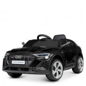 Дитячий електромобіль Audi (Ауді) M 4806EBLRS-2 чорний лак