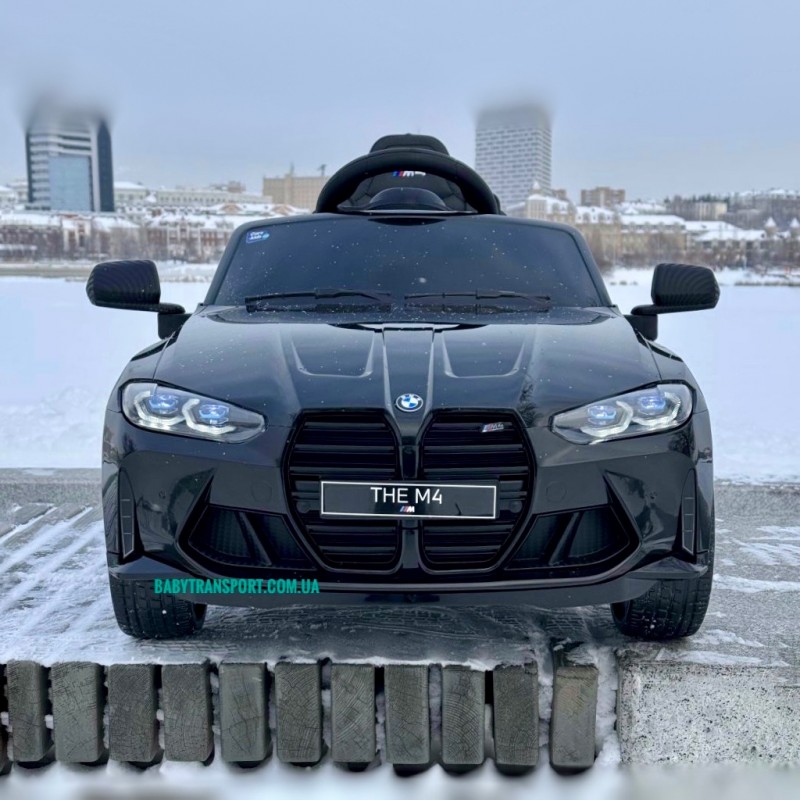Детский электромобиль, автомобиль для детей 1-5 лет BMW M 5096EBLR-2 черный
