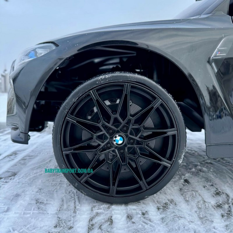 Детский электромобиль, автомобиль для детей 1-5 лет BMW M 5096EBLR-2 черный