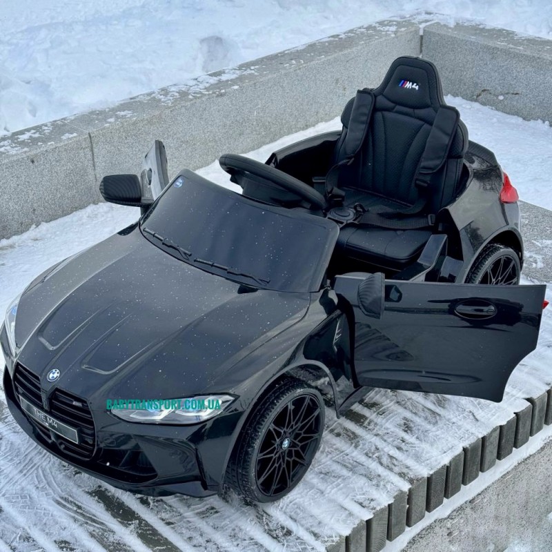 Детский электромобиль, автомобиль для детей 1-5 лет BMW M 5096EBLR-2 черный