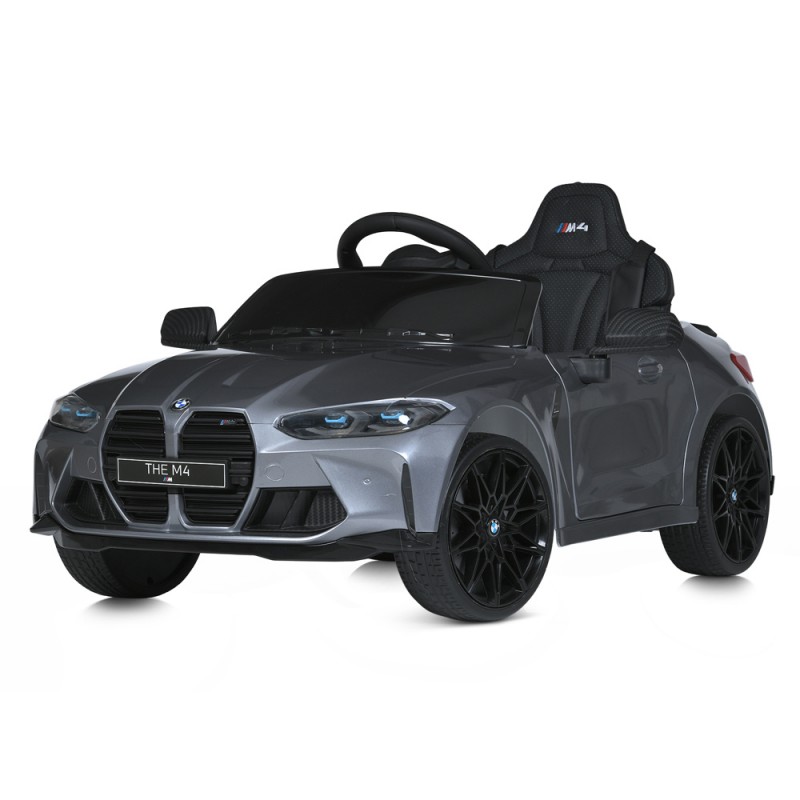 Дитячий електромобіль, автомобіль для дітей 1-5 років BMW M 5096EBLRS-11 сірий лак