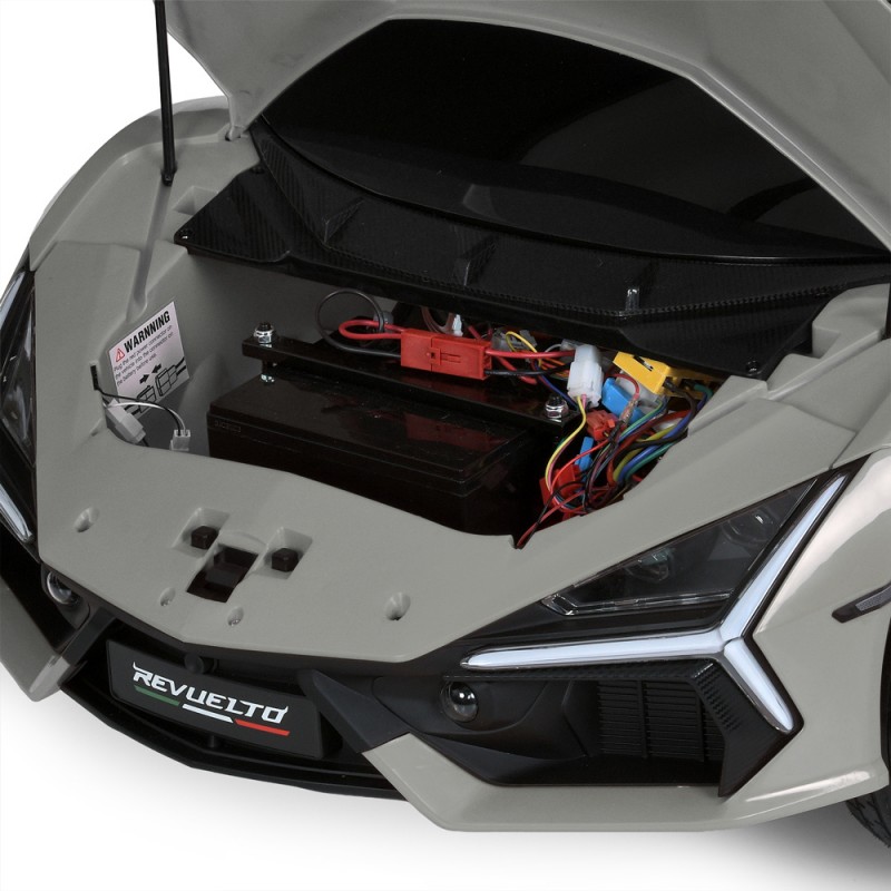 Детский спортивный электромобиль Lamborghini Revuelto STRONG, двухместный, M 6151AL-11(24V) серый