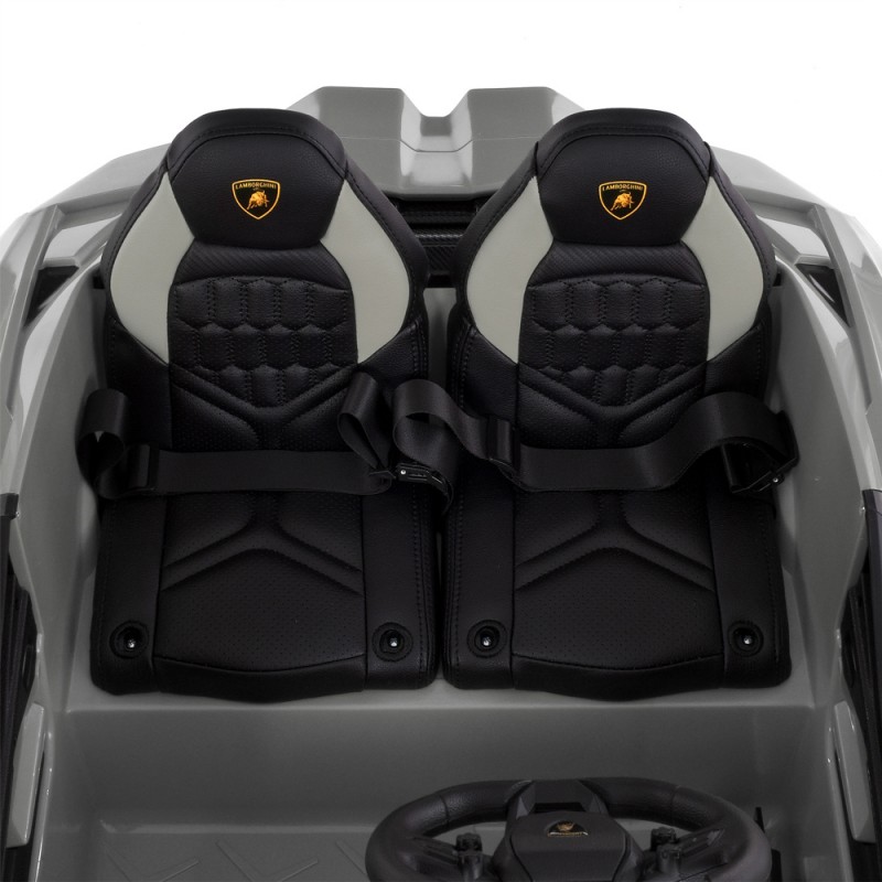 Детский спортивный электромобиль Lamborghini Revuelto STRONG, двухместный, M 6151AL-11(24V) серый
