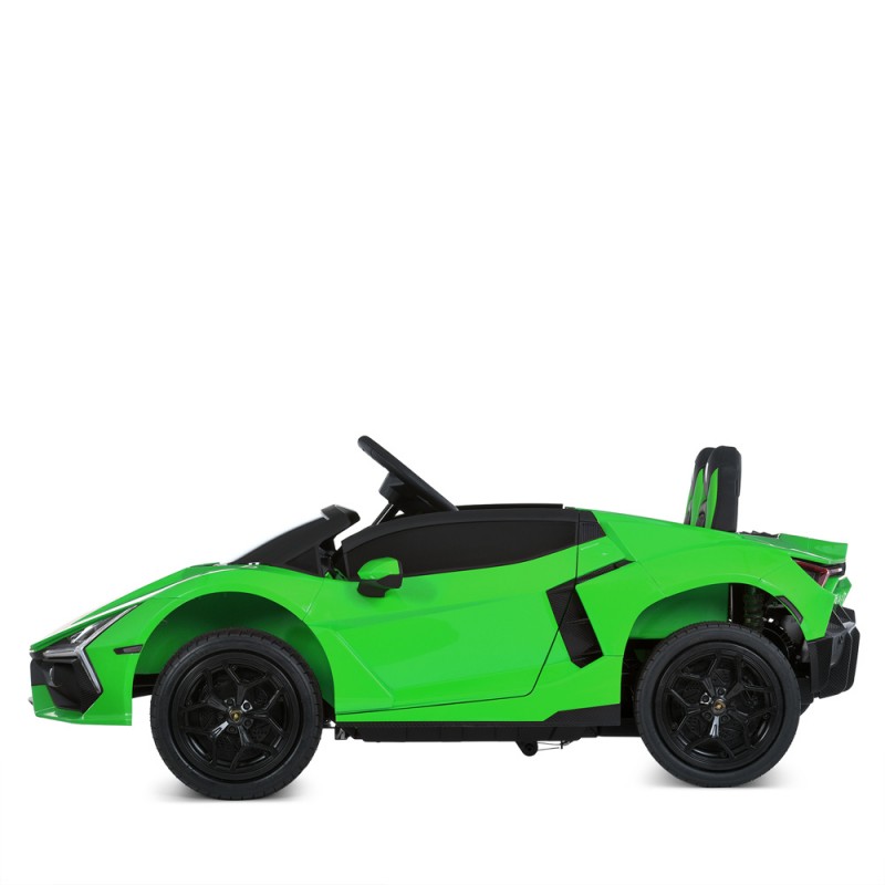 Детский спортивный электромобиль Lamborghini Revuelto STRONG, двухместный, M 6151AL-5(24V) зеленый
