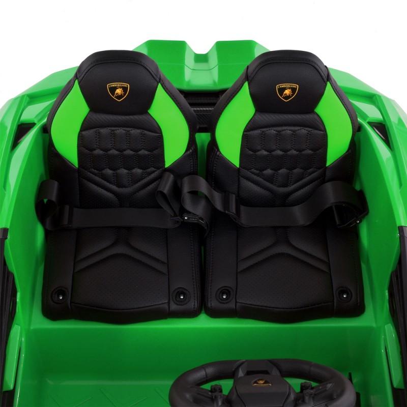 Детский спортивный электромобиль Lamborghini Revuelto STRONG, двухместный, M 6151AL-5(24V) зеленый