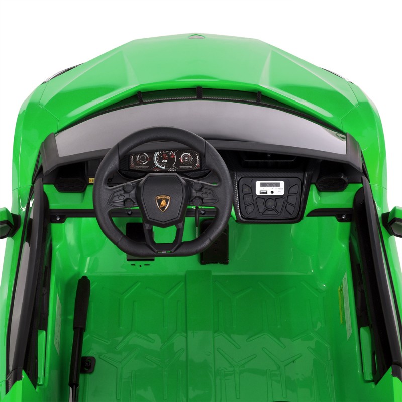 Детский спортивный электромобиль Lamborghini Revuelto STRONG, двухместный, M 6151AL-5(24V) зеленый
