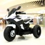 Дитячий триколісний електромотоцикл Bambi Racer M 4454EL-1 білий