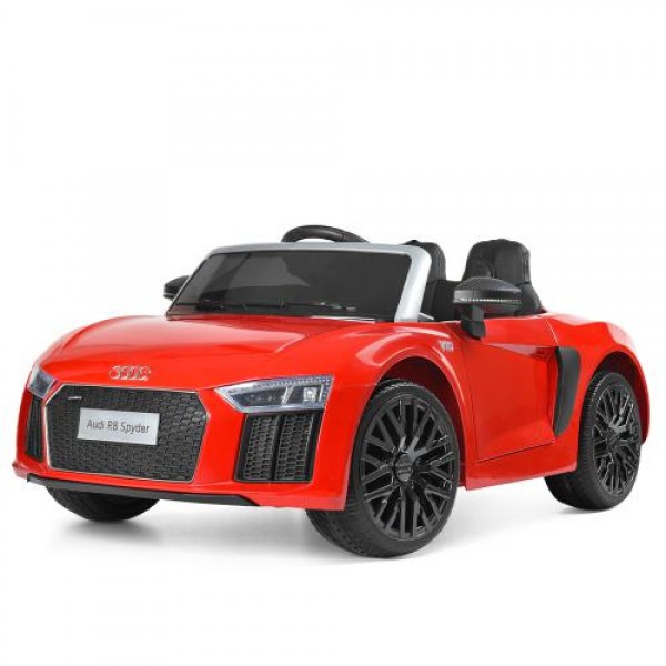 Дитячий електромобіль для дітей 1-5 років Audi R8 Spyder M 3449EBLR-3 червоний