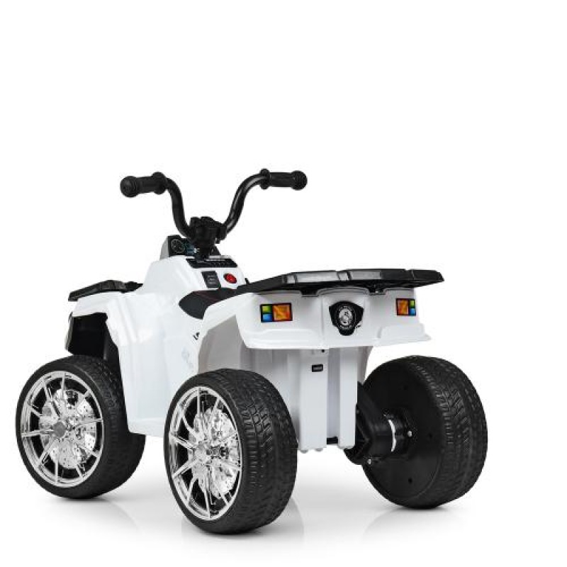 Квадроцикл на аккумуляторе для детей до 4 лет Bambi Racer M 4137EL-1 белый