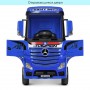 Дитячий електромобіль тягач (фура) Mercedes-Benz Actros Bambi M 4208EBLR-4 синій