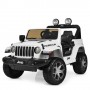 Дитячий повнопривідний електромобіль Джип Jeep 4х4 Bambi M 4176EBLR-1 білий