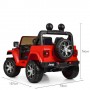 Дитячий повнопривідний електромобіль Джип Jeep 4х4 Bambi M 4176EBLR-3 червоний