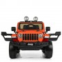 Дитячий повнопривідний електромобіль Джип Jeep 4х4 Bambi M 4176EBLR-7 помаранчевий