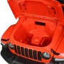 Дитячий повнопривідний електромобіль Джип Jeep 4х4 Bambi M 4176EBLR-7 помаранчевий
