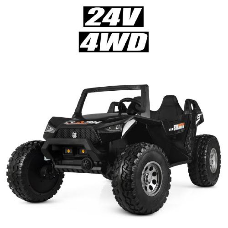 Детский электромобиль в стиле BUGGY (Багги) M 4170EBLR-2(24V) черный