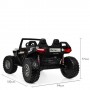 Детский электромобиль в стиле BUGGY (Багги) M 4170EBLR-2(24V) черный