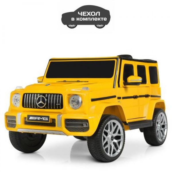 Дитячий електромобіль Джип Mercedes-AMG G65 M 4214EBLR-6 жовтий