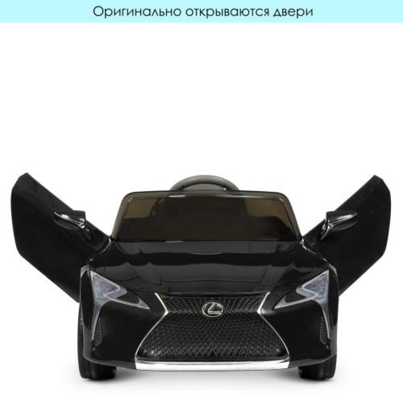 Детский электромобиль Lexus (Лексус) LC 500 Bambi JE1618EBLR-2 черный