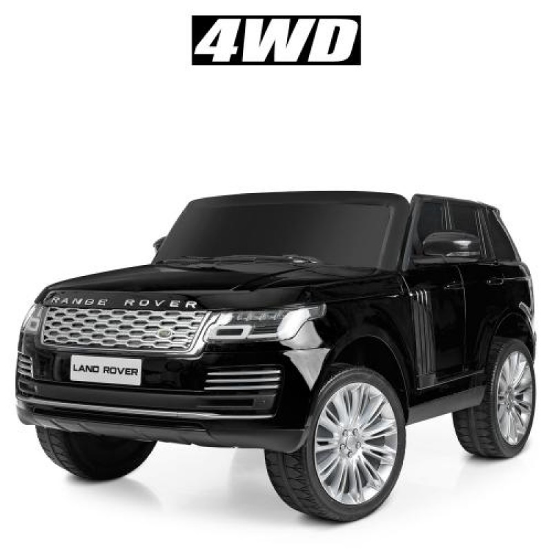 Дитячий електромобіль у стилі Range Rover з автофарбуванням M 4175EBLRS-2 чорний