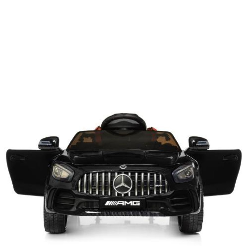 Дитячий електромобіль Mercedes AMG (Мерседес) для дитини від 1 року M 4181EBLRS-2 чорний лак