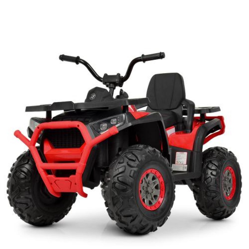 Детский электрический квадроцикл Bambi Racer M 4081EBLR-2-3 черно-красный