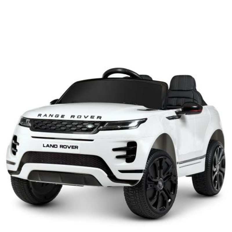 Дитячий електромобіль з відеоплеєром Land Rover M 4418(MP4)EBLR-1 білий