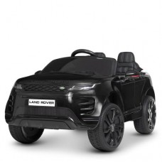 Детский электромобиль с видеоплеером Land Rover M 4418(MP4)EBLRS-2 черный лак