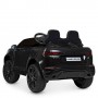 Детский электромобиль с видеоплеером Land Rover M 4418(MP4)EBLRS-2 черный лак