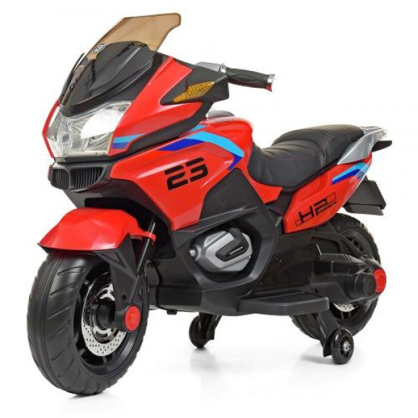 Детский мотоцикл на аккумуляторе Bambi Racer M 4272EL-3 красный
