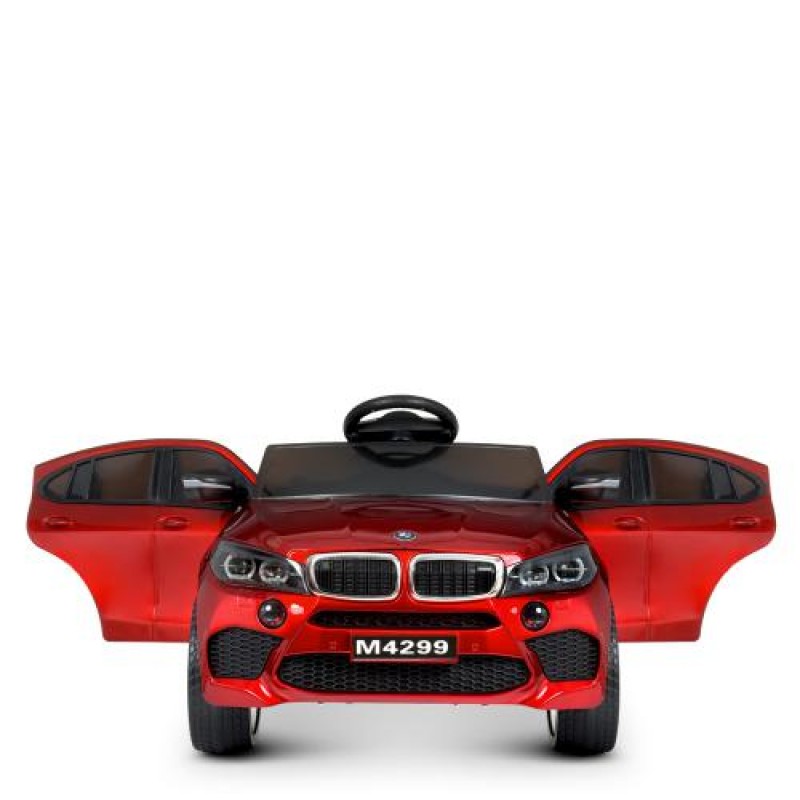 Детский электромобиль BMW M 4299EBLRS-3 красный покраска