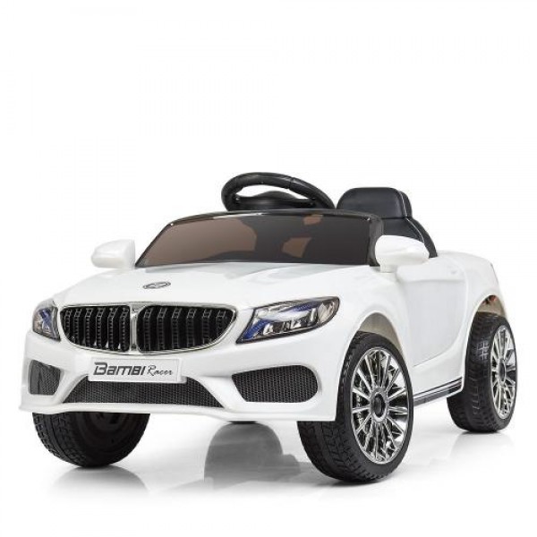 Детский электромобиль Bambi Racer M 3987EBLR-1 белый