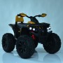 Дитячий квадроцикл на акумуляторі з пультом Bambi Racer M 4795EBLR-6 чорно-жовтий