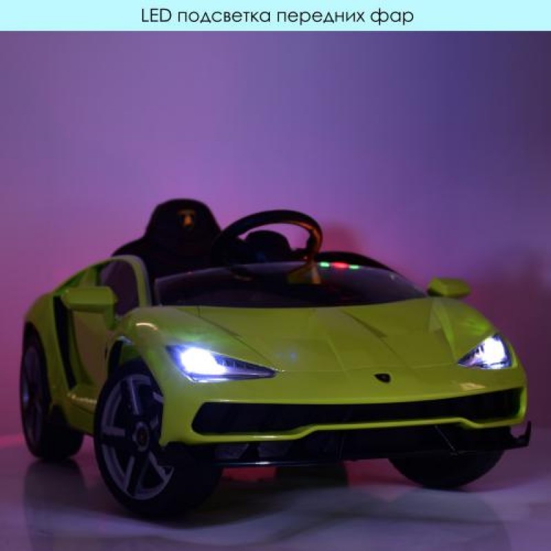 Детский электромобиль Lamborghini Bambi M 4319EBLR-7 оранжевый