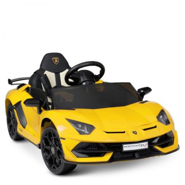 Дитячий електромобіль Bambi M 4787EBLR-6 жовтий Lamborghini