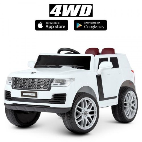 Детский электромобиль Land Rover M 4836EBLR-1 белый
